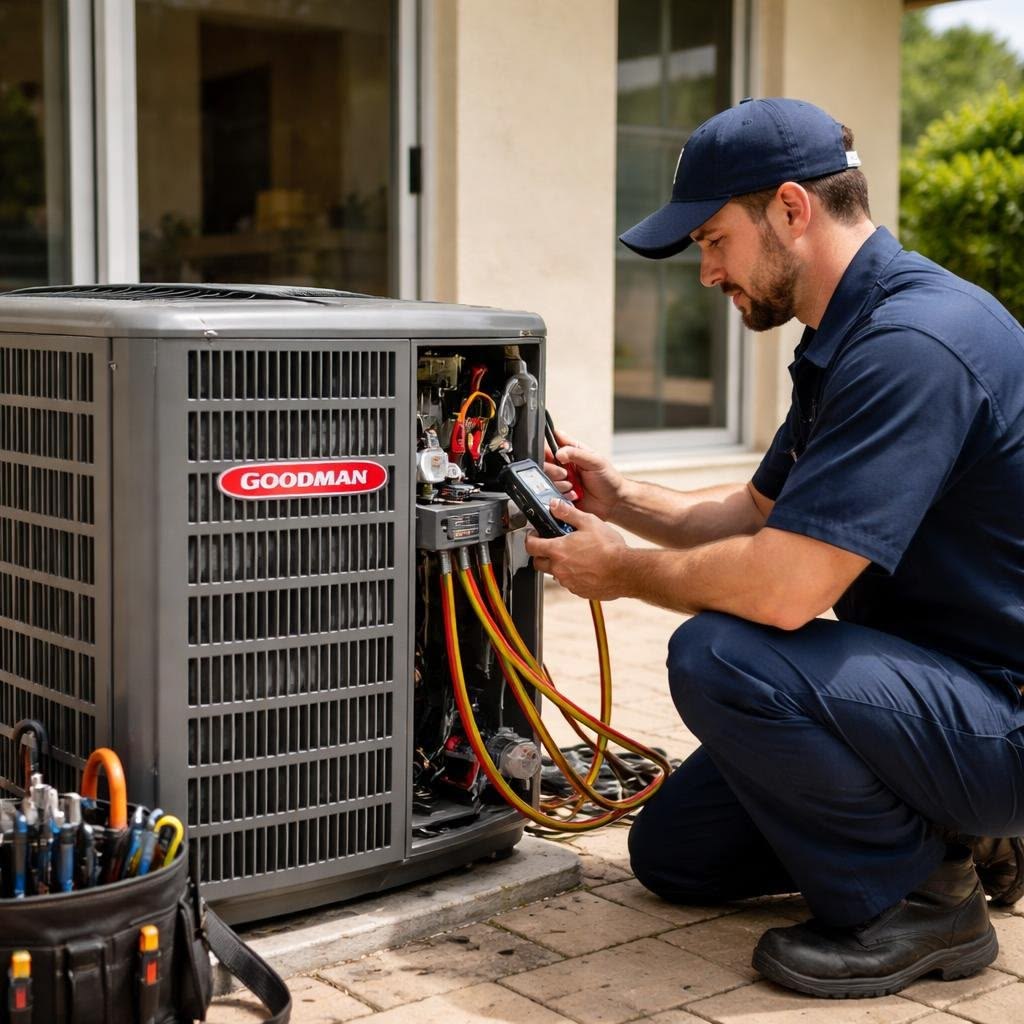 High-efficiency HVAC furnace and AC unit with extended lifespan from clean ducts
